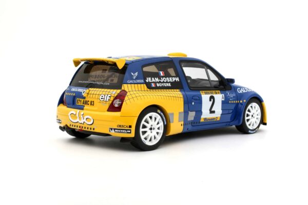 Otto Mobile - 1:18 Renault Clio S1600 No.2 S.Jean-Joseph Barum Rally Zlin 2004 - Limited Edition Resin Model 10 Otto Mobile - 1:18 Renault Clio S1600 No.2 S.Jean-Joseph Barum Rally Zlin 2004 - Limited Edition Resin Model