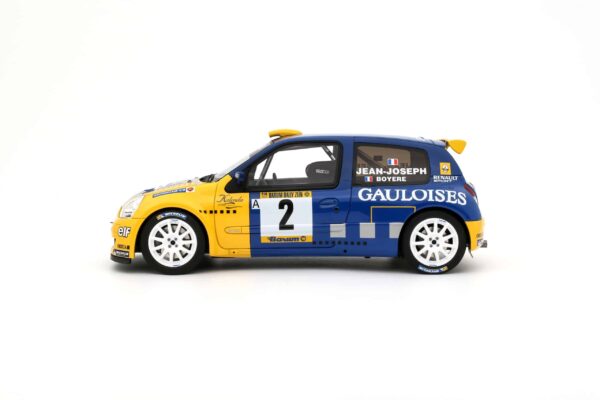 Otto Mobile - 1:18 Renault Clio S1600 No.2 S.Jean-Joseph Barum Rally Zlin 2004 - Limited Edition Resin Model 11 Otto Mobile - 1:18 Renault Clio S1600 No.2 S.Jean-Joseph Barum Rally Zlin 2004 - Limited Edition Resin Model