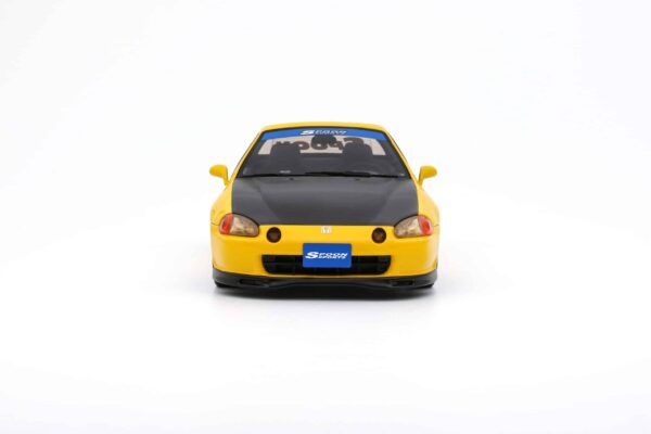 1:18 Honda Civic Del Sol Spoon Phoenix Yellow 1996 - Limited Edition Resin Model - Otto Mobile 10 1:18 Honda Civic Del Sol Spoon Phoenix Yellow 1996 - Limited Edition Resin Model - Otto Mobile