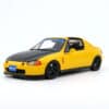 1:18 Honda Civic Del Sol Spoon Phoenix Yellow 1996 - Limited Edition Resin Model - Otto Mobile