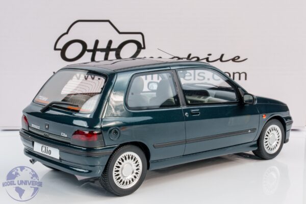 Otto - 1:18 Renault Clio Baccara 1.8 Abyss Green 1995 - Limited Edition Resin Model 4 Otto - 1:18 Renault Clio Baccara 1.8 Abyss Green 1995 - Limited Edition Resin Model