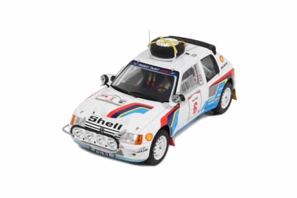 1:18 Peugeot 205 T16 No.6 Timo Salonen Safari Rally 1985 - Limited Edition Resin Model - Otto Mobile - Image 8