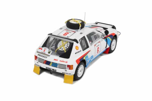 1:18 Peugeot 205 T16 No.6 Timo Salonen Safari Rally 1985 - Limited Edition Resin Model - Otto Mobile - Image 9