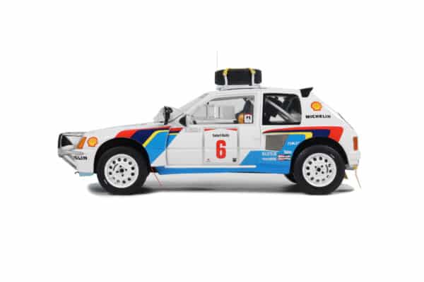1:18 Peugeot 205 T16 No.6 Timo Salonen Safari Rally 1985 - Limited Edition Resin Model - Otto Mobile - Image 3