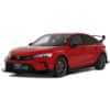 Otto Mobile - 1:18 Honda Civic Type R Mugen Rallye Red 2024 - Limited Edition Resin Model