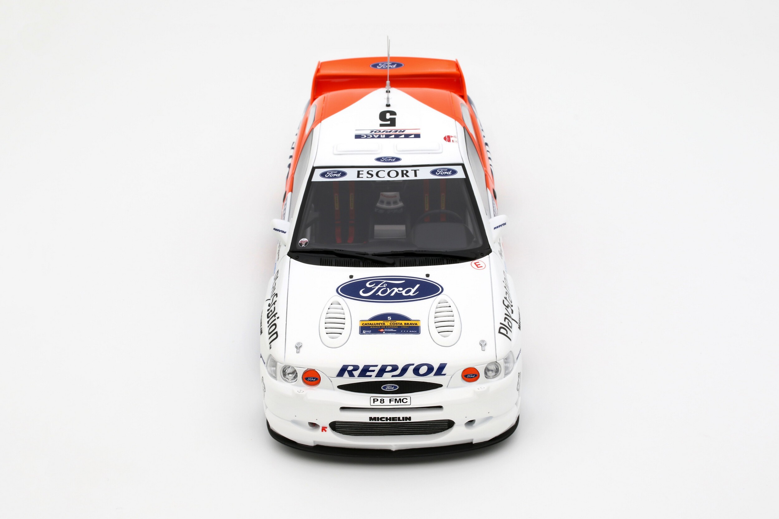 Otto Mobile 1:18 Ford Escort WRC Carlos Sainz Catalonia Rally 1997 (OT1179) Limited Edition Resin Model 10 Otto Mobile 1:18 Ford Escort WRC Carlos Sainz Catalonia Rally 1997 (OT1179) Limited Edition Resin Model - Image 10