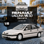 Otto Mobile - 1:18 Renault Laguna 3.0 V6 Baccara Grey Opale 1996 - Limited Edition Resin Model