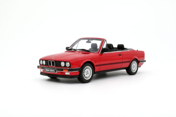 Otto Mobile 1:18 BMW 325i Convertible Bright Red 1986 (OT1194) Limited Edition Resin Model