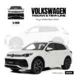Otto Mobile - 1:18 Volkswagen Tiguan E TSI R-Line Oryx Pearl White 2024 - Limited Edition Resin Model