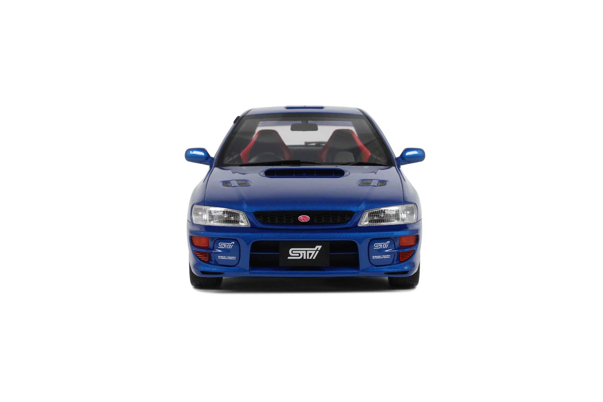 Otto Mobile 1:18 Subaru Impreza WRX Type R STI Ver.V Limited Sonic Blue 1999 (OT1249) Limited Edition Resin Model 4 Otto Mobile 1:18 Subaru Impreza WRX Type R STI Ver.V Limited Sonic Blue 1999 (OT1249) Limited Edition Resin Model - Image 4