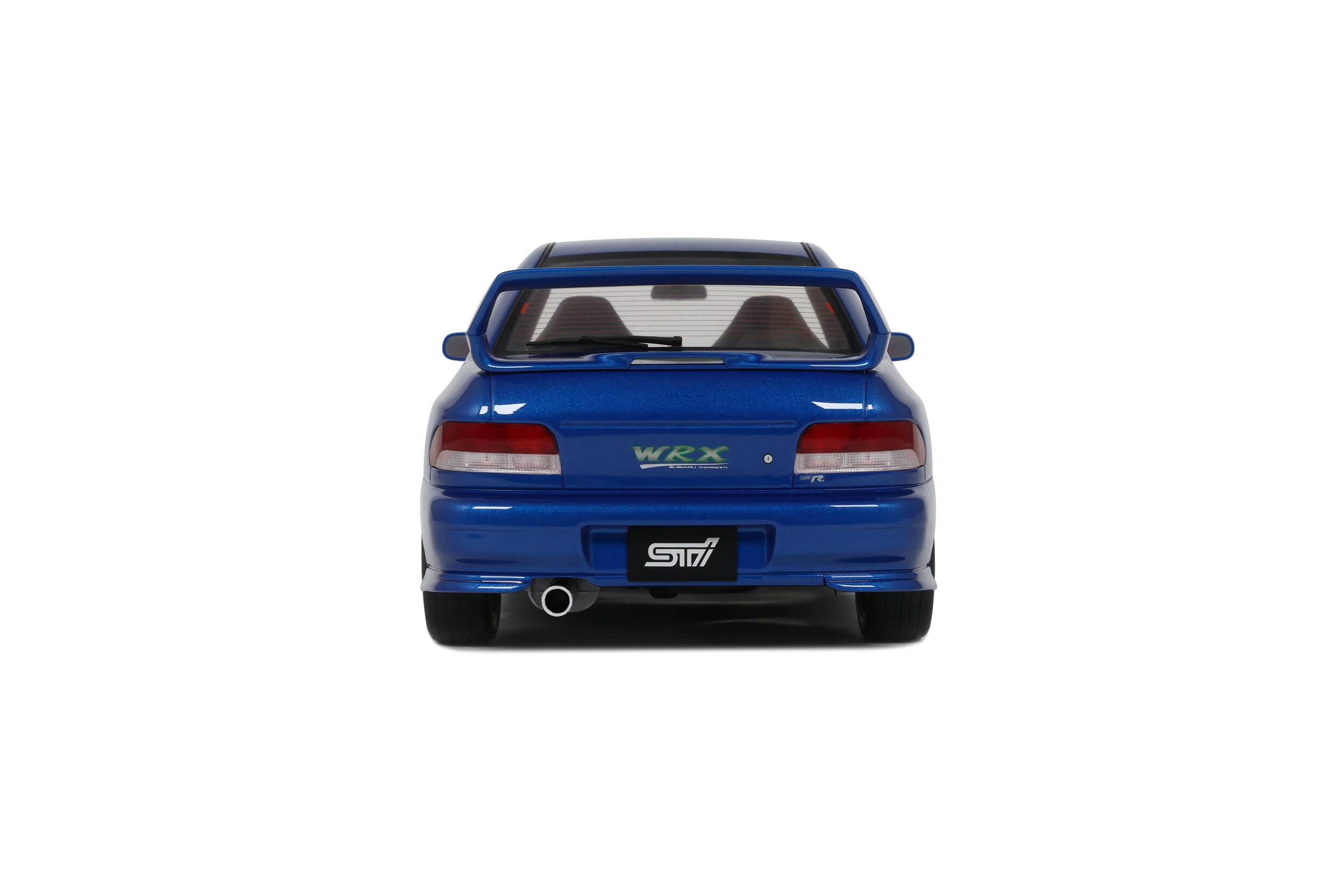 Otto Mobile 1:18 Subaru Impreza WRX Type R STI Ver.V Limited Sonic Blue 1999 (OT1249) Limited Edition Resin Model 5 Otto Mobile 1:18 Subaru Impreza WRX Type R STI Ver.V Limited Sonic Blue 1999 (OT1249) Limited Edition Resin Model - Image 5