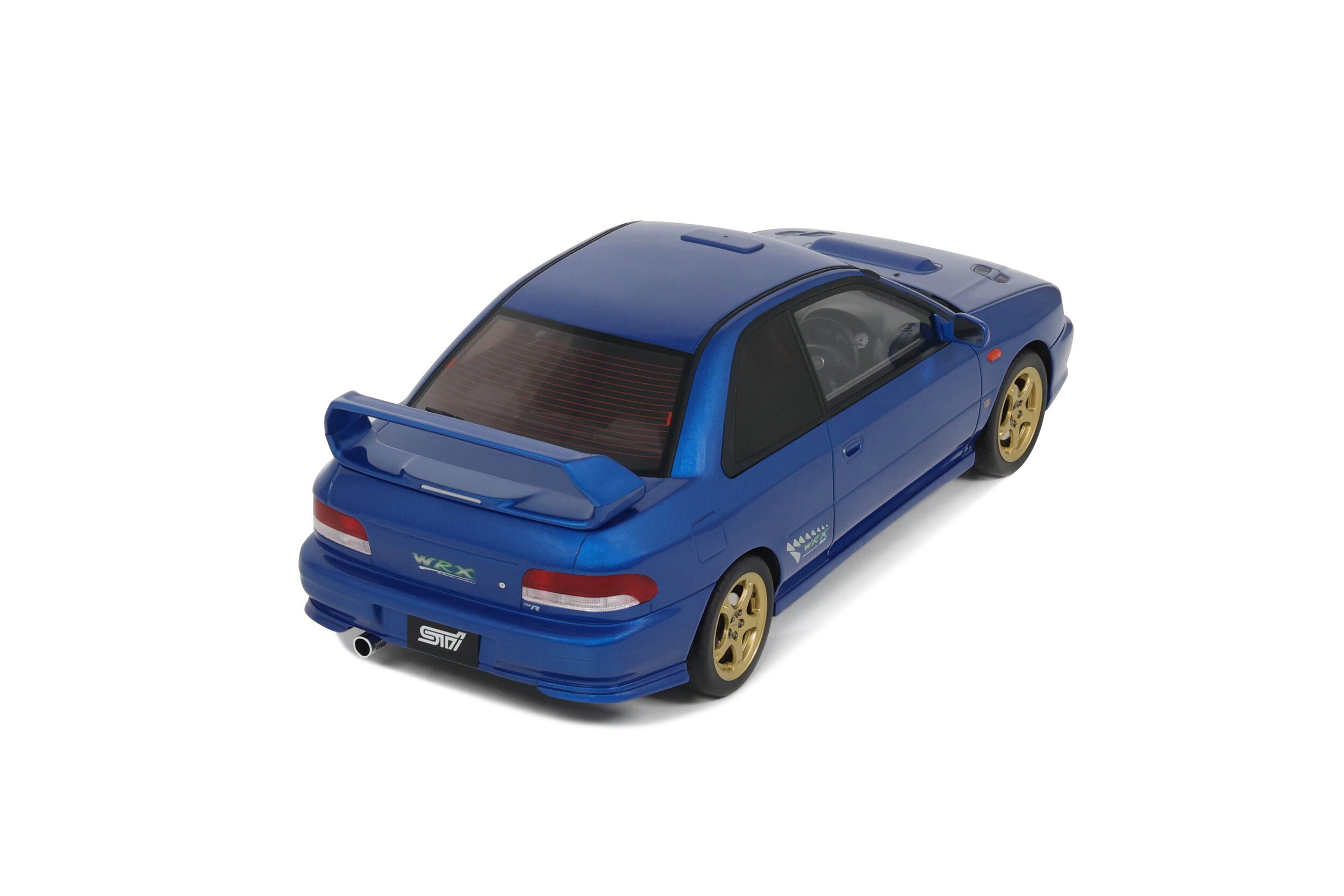 Otto Mobile 1:18 Subaru Impreza WRX Type R STI Ver.V Limited Sonic Blue 1999 (OT1249) Limited Edition Resin Model 9 Otto Mobile 1:18 Subaru Impreza WRX Type R STI Ver.V Limited Sonic Blue 1999 (OT1249) Limited Edition Resin Model - Image 9