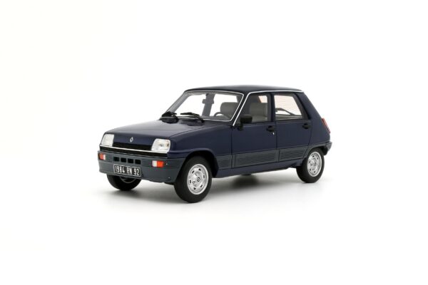 Otto Mobile 1:18 Renault 5 GTL Blue Roi 1984 (OT1259) Limited Edition Resin Model