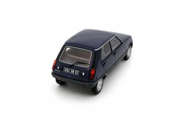 Otto Mobile 1:18 Renault 5 GTL Blue Roi 1984 (OT1259) Limited Edition Resin Model 17 Otto Mobile 1:18 Renault 5 GTL Blue Roi 1984 (OT1259) Limited Edition Resin Model