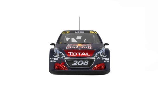 Otto Mobile 1:18 Peugeot 208 WRX Sebastien Loeb Belgium GP 2018 Scale Model 12 OT455 F