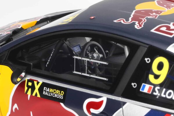 Otto Mobile 1:18 Peugeot 208 WRX Sebastien Loeb Belgium GP 2018 Scale Model 14 OT455 RL DS