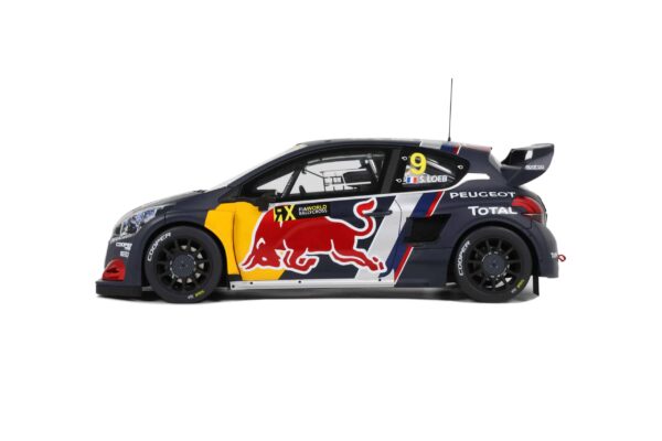 Otto Mobile 1:18 Peugeot 208 WRX Sebastien Loeb Belgium GP 2018 Scale Model 11 OT455 SL