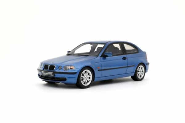 1:18 BMW E46 318 TI Compact Estoril Blue 2002 - Limited Edition Resin Model - Otto Mobile