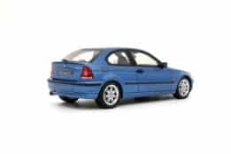 1:18 BMW E46 318 TI Compact Estoril Blue 2002 - Limited Edition Resin Model - Otto Mobile