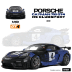 Otto Mobile - 1:18 Porsche Cayman 718 GT4 RS Clubsport 2021 - Limited Edition Resin Model
