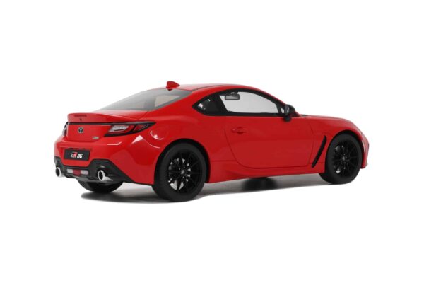 1:18 Toyota GR86 Flamboyant Red 2022 Resin Model - Otto Mobile
