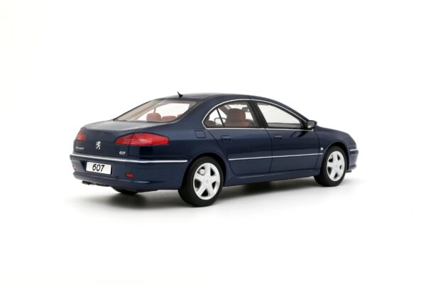 Otto Mobile 1:18 Peugeot 607 3.0 V6 Phase 2 Montebello Blue 2008 (OT485) Limited Edition Resin Model 12 Otto Mobile 1:18 Peugeot 607 3.0 V6 Phase 2 Montebello Blue 2008 (OT485) Limited Edition Resin Model