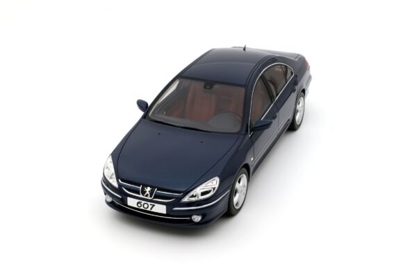 Otto Mobile 1:18 Peugeot 607 3.0 V6 Phase 2 Montebello Blue 2008 (OT485) Limited Edition Resin Model 18 Otto Mobile 1:18 Peugeot 607 3.0 V6 Phase 2 Montebello Blue 2008 (OT485) Limited Edition Resin Model