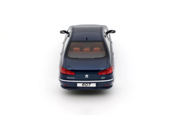 Otto Mobile 1:18 Peugeot 607 3.0 V6 Phase 2 Montebello Blue 2008 (OT485) Limited Edition Resin Model 21 Otto Mobile 1:18 Peugeot 607 3.0 V6 Phase 2 Montebello Blue 2008 (OT485) Limited Edition Resin Model