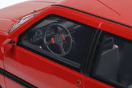 Otto Mobile - 1:18 Fiat Uno Turbo i.e Racing Red 1990 - Limited Edition Resin Model