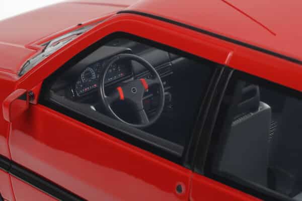 Otto Mobile - 1:18 Fiat Uno Turbo i.e Racing Red 1990 - Limited Edition Resin Model - Image 6