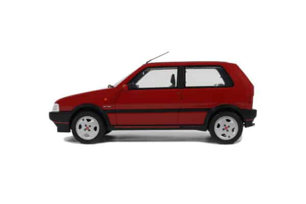 Otto Mobile - 1:18 Fiat Uno Turbo i.e Racing Red 1990 - Limited Edition Resin Model - Image 3