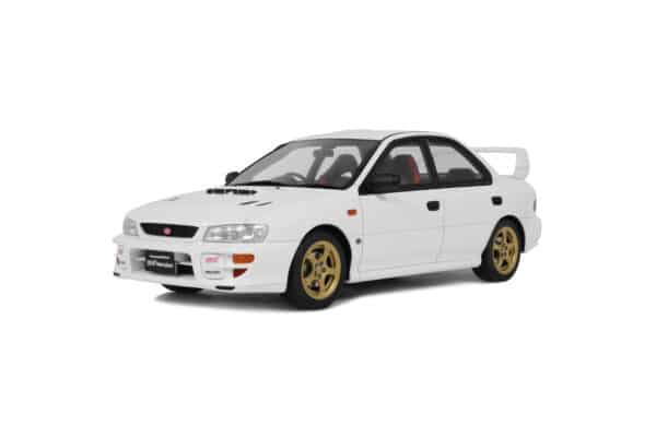 1:18 Subaru Impreza WRX Type RA STI Pure White 2000 - Limited Edition Resin Model - Otto Mobile