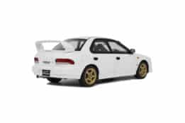1:18 Subaru Impreza WRX Type RA STI Pure White 2000 - Limited Edition Resin Model - Otto Mobile