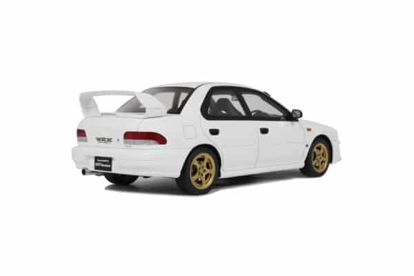 1:18 Subaru Impreza WRX Type RA STI Pure White 2000 - Limited Edition Resin Model - Otto Mobile - Image 2