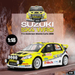 Otto Mobile - 1:18 Suzuki SX4 WRC Per Gunnar Andersson Monte Carlo Rally 2008 - Limited Edition Resin Model