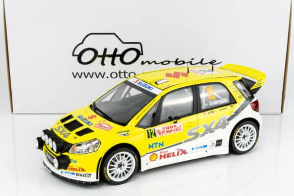 Otto Mobile - 1:18 Suzuki SX4 WRC No.12 Per-Gunnar Andersson Monte Carlo Rally 2008 (OT495) Limited Edition Resin Model