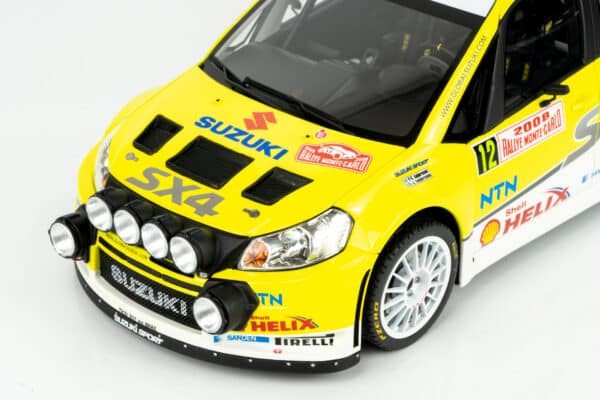 Otto Mobile - 1:18 Suzuki SX4 WRC No.12 Per-Gunnar Andersson Monte Carlo Rally 2008 (OT495) Limited Edition Resin Model 12 Otto Mobile - 1:18 Suzuki SX4 WRC No.12 Per-Gunnar Andersson Monte Carlo Rally 2008 (OT495) Limited Edition Resin Model