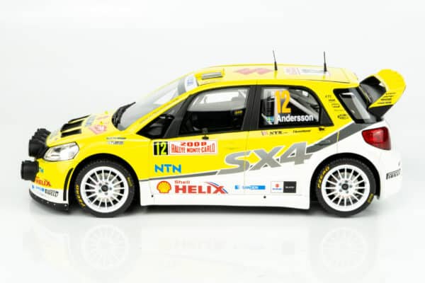Otto Mobile - 1:18 Suzuki SX4 WRC No.12 Per-Gunnar Andersson Monte Carlo Rally 2008 (OT495) Limited Edition Resin Model 15 Otto Mobile - 1:18 Suzuki SX4 WRC No.12 Per-Gunnar Andersson Monte Carlo Rally 2008 (OT495) Limited Edition Resin Model