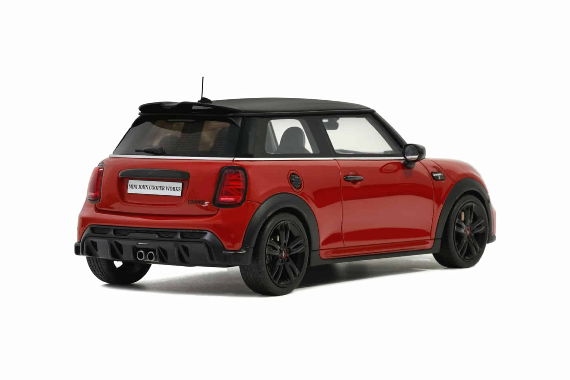 otto mobile - 1:18 mini cooper s jcw package 2021 red