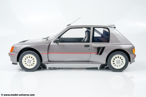 Otto Mobile - 1:12 Peugeot 205 Turbo T16 Series 200 1984 Winchester Grey - Limited Edition Resin Model 12 Otto Mobile - 1:12 Peugeot 205 Turbo T16 Series 200 1984 Winchester Grey - Limited Edition Resin Model