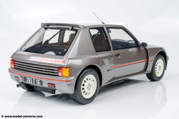 Otto Mobile - 1:12 Peugeot 205 Turbo T16 Series 200 1984 Winchester Grey - Limited Edition Resin Model 11 Otto Mobile - 1:12 Peugeot 205 Turbo T16 Series 200 1984 Winchester Grey - Limited Edition Resin Model