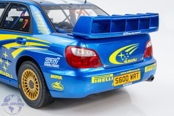 Otto Mobile - 1:12 Subaru Impreza (S9) WRC Peter Solberg Welsh Rally 2003 - Limited Edition Resin Model 13 Otto Mobile - 1:12 Subaru Impreza (S9) WRC Peter Solberg Welsh Rally 2003 - Limited Edition Resin Model