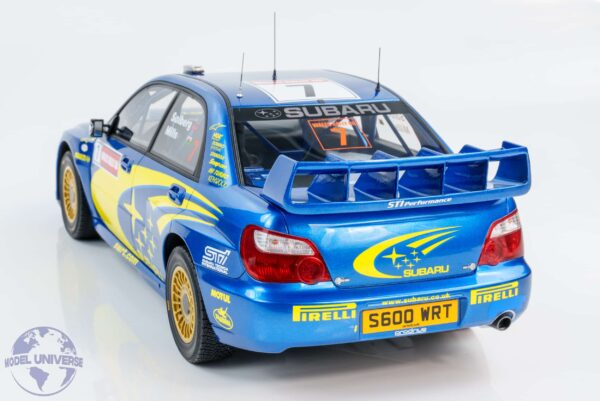 Otto Mobile - 1:12 Subaru Impreza (S9) WRC Peter Solberg Welsh Rally 2003 - Limited Edition Resin Model 15 Otto Mobile - 1:12 Subaru Impreza (S9) WRC Peter Solberg Welsh Rally 2003 - Limited Edition Resin Model