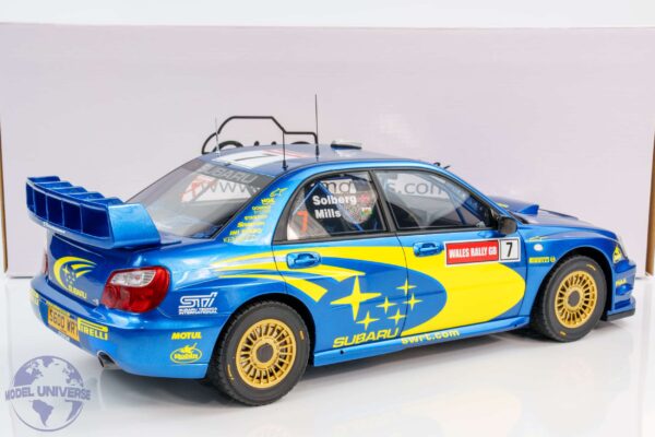 Otto Mobile - 1:12 Subaru Impreza (S9) WRC Peter Solberg Welsh Rally 2003 - Limited Edition Resin Model 10 Otto Mobile - 1:12 Subaru Impreza (S9) WRC Peter Solberg Welsh Rally 2003 - Limited Edition Resin Model