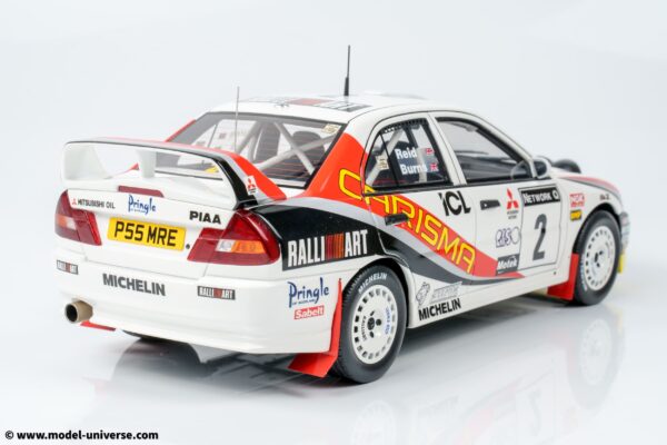 Otto Mobile - 1:18 Mitsubishi Carisma GT GR.A Richard Burns RAC Rally 1997 - Limited Edition Resin Model 11 Otto Mobile - 1:18 Mitsubishi Carisma GT GR.A Richard Burns RAC Rally 1997 - Limited Edition Resin Model