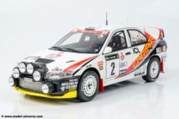 Otto Mobile - 1:18 Mitsubishi Carisma GT GR.A Richard Burns RAC Rally 1997 - Limited Edition Resin Model