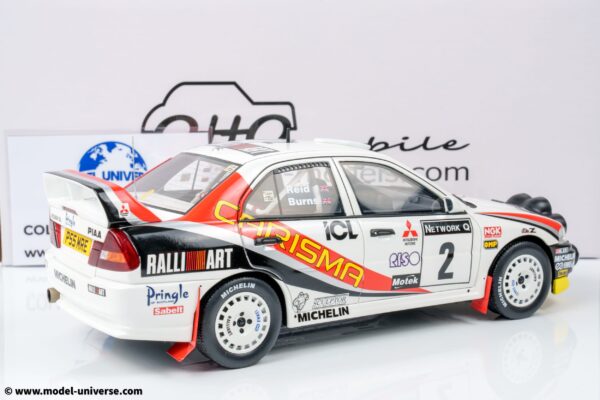Otto Mobile - 1:18 Mitsubishi Carisma GT GR.A Richard Burns RAC Rally 1997 - Limited Edition Resin Model 8 Otto Mobile - 1:18 Mitsubishi Carisma GT GR.A Richard Burns RAC Rally 1997 - Limited Edition Resin Model