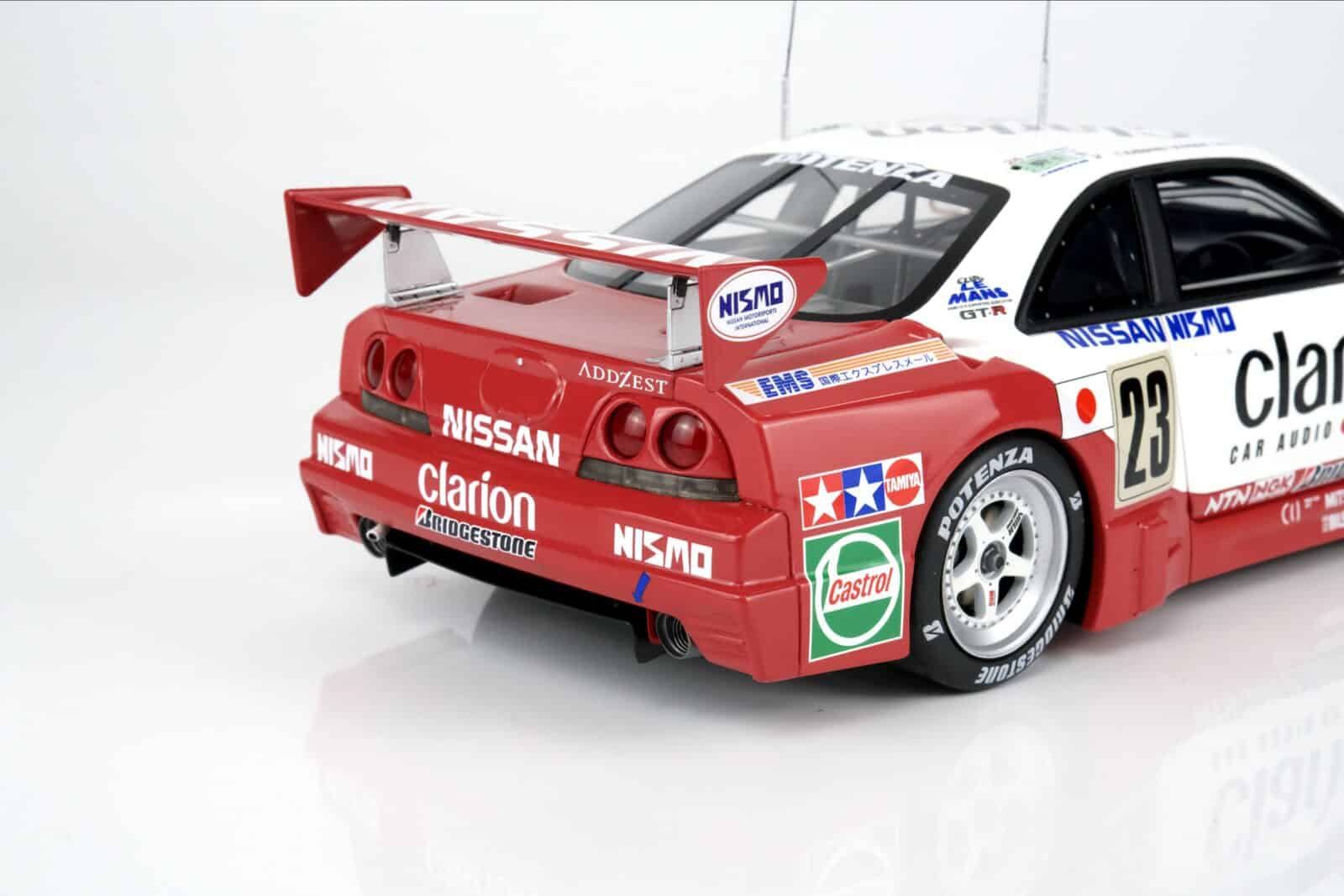 Otto Mobile 1:18 Nissan Nismo GT-R LM No.23 24h Le Mans 1996 K