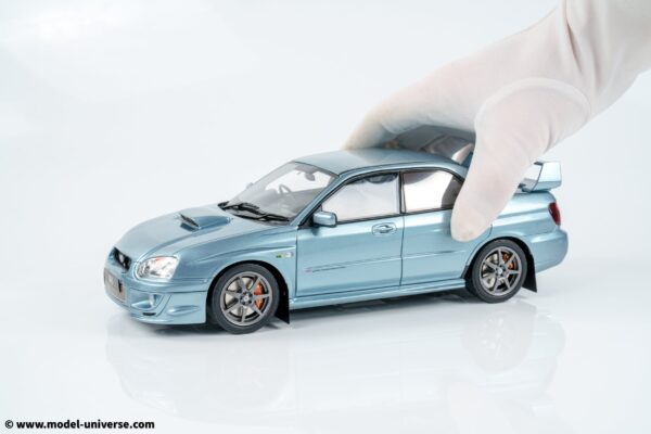 Otto Mobile - 1:18 Subaru Impreza WRX STI WR1 GD Petter Solberg Edition Ice Blue Metallic - Limited Edition Resin Model 9 Otto Mobile - 1:18 Subaru Impreza WRX STI WR1 GD Petter Solberg Edition Ice Blue Metallic - Limited Edition Resin Model