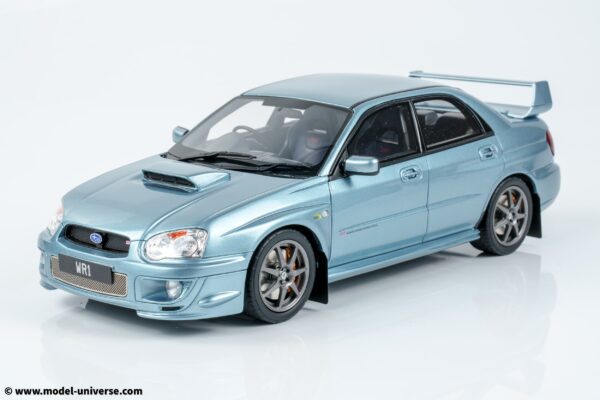 Otto Mobile - 1:18 Subaru Impreza WRX STI WR1 GD Petter Solberg Edition Ice Blue Metallic - Limited Edition Resin Model 11 Otto Mobile - 1:18 Subaru Impreza WRX STI WR1 GD Petter Solberg Edition Ice Blue Metallic - Limited Edition Resin Model
